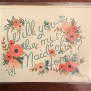 Will you be my MOH card